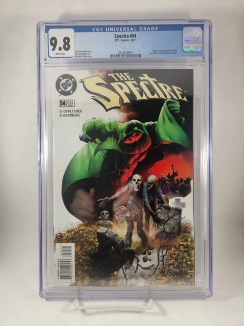 Spectre #54 CGC 9.8 Origin & 1st app. Mister Terrific Michael Holt Superman Gunn