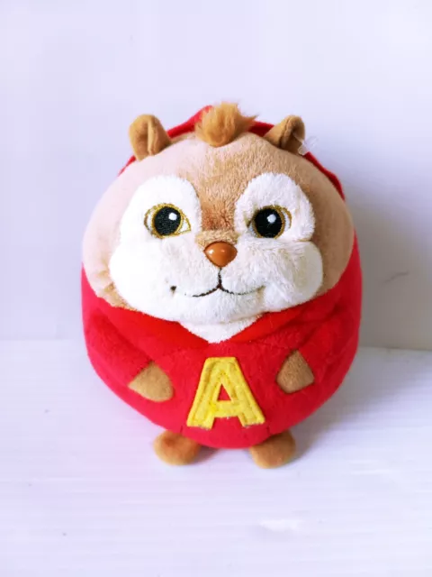 Ty Beanie Ballz Alvin and the Chipmunks Plush Stuffed Ball Toy Large 5"