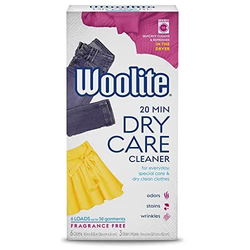 Woolite Dry Care Cleaner At Home Dry Clean in 20 Minutes Everyday Special Car...