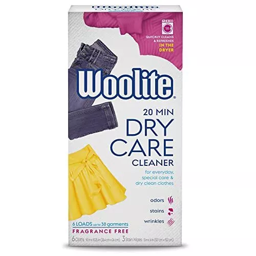 Woolite Dry Care Cleaner At Home Dry Clean in 20 Minutes Everyday Special Car... Woolite Dry Care Cleaner At Home Dry Clean in 20 Minutes Everyday Special Car...