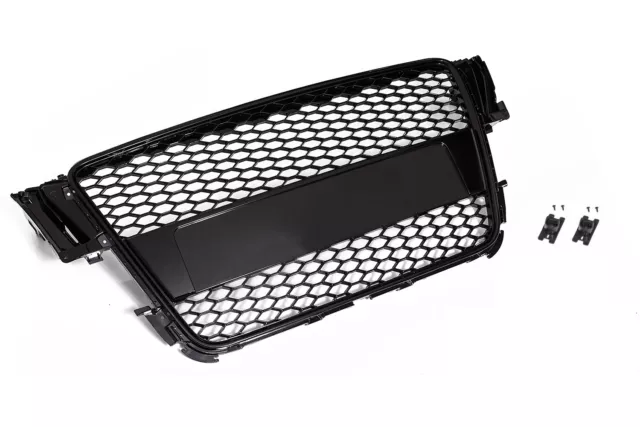 Für Audi A5 B8 Kühlergrill Frontgrill Waben Grill ohne Emblem B-Ware