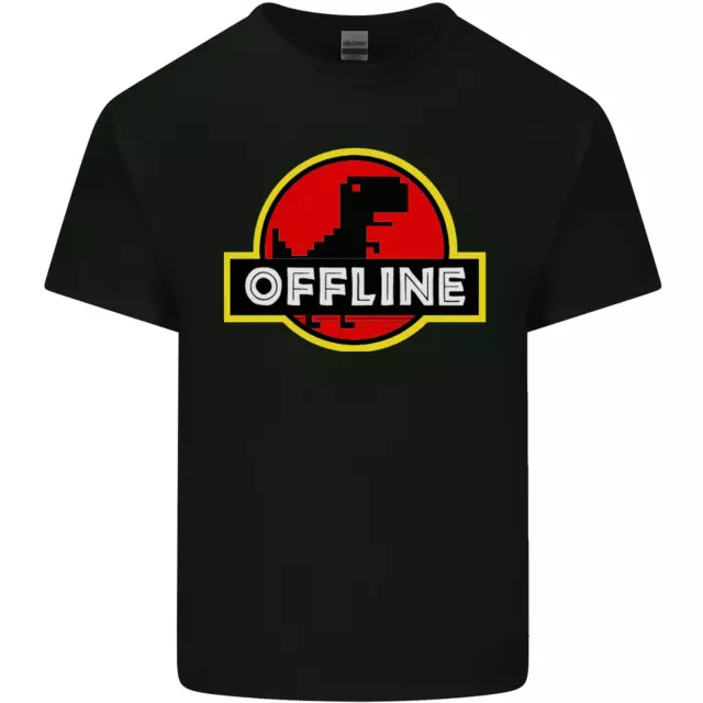 Offline Funny Gamer Gaming Kids T-Shirt Childrens