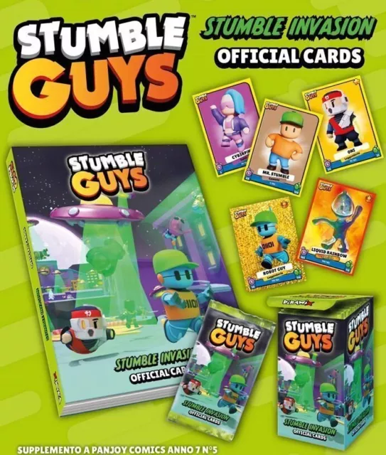STUMBLE GUYS INVASION Official Carte Collection 2-SCEGLI Ce Que Voulez Au  Menu EUR 95,99 - PicClick FR
