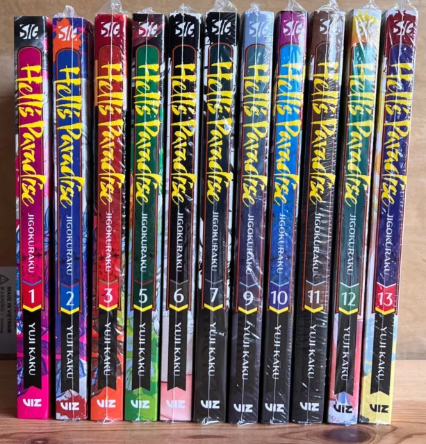 Hell's Paradise: Jigokuraku Vol. 1-13 Collection 13 Book Bundle Set by Yuji  Kaku