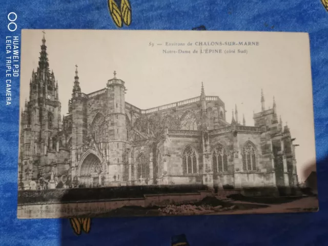 CPA -  51 - CHALONS SUR MARNE - Notre-Dame de l'Epine
