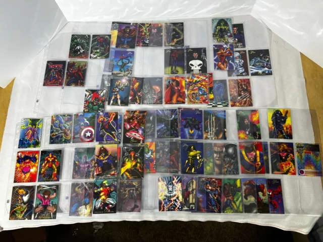 Marvel Comics Card Singles - 1994 Flair - Complete Your Set - 1-150 - NM