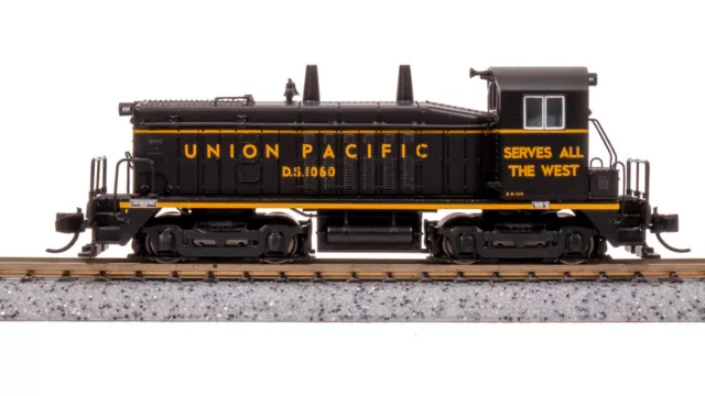 Broadway Ltd 7500 N Union Pacific EMD NW2 Diesel Locomotive Black & Yellow #1060