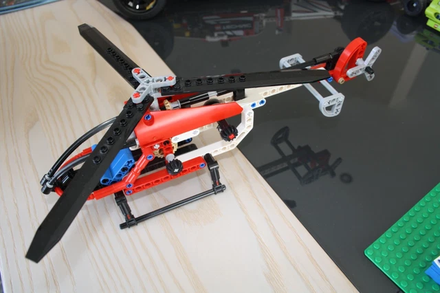 LEGO TECHNIC HELICOPTERE Hydravion 8046 2 En 1 Complet Tres Bon Etat ...