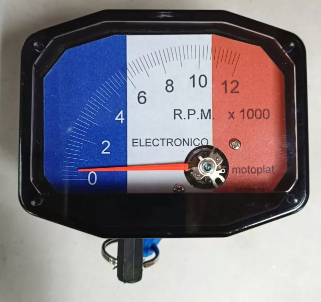 Compte-Tours Motoplat  Édition  Française 12000 Rpm 2 Temps  Krober Style