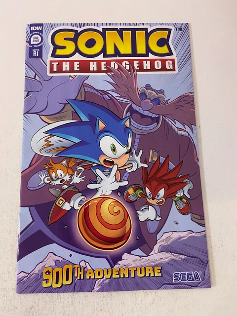 SONIC THE HEDGEHOG 900th ADVENTURE NM 1:25 Ratio Variant IDW Comic Book ...