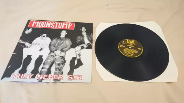 Moonstomp They never see Oi punk LP 33t