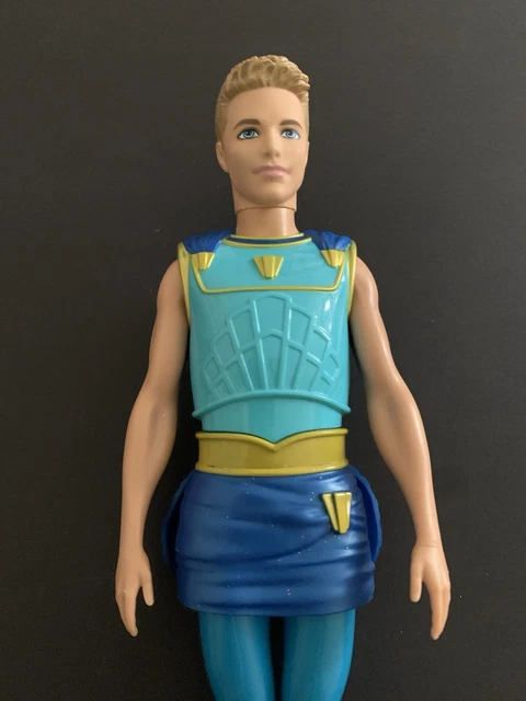 Barbie KEN Triton Sirène La Princesse Perle Lumina 2014 Mattel - Occasion