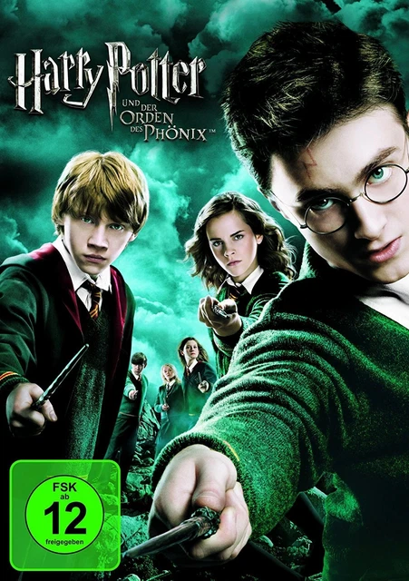 HARRY POTTER UND der Orden des Phönix DVD Fantasy Film David Yates FSK ...
