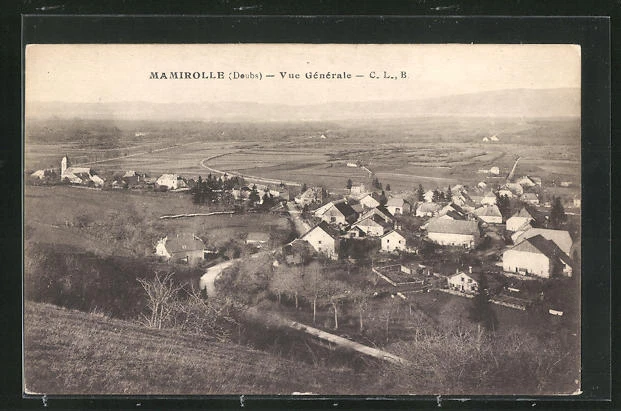 CPA Mamirolle, vue générale