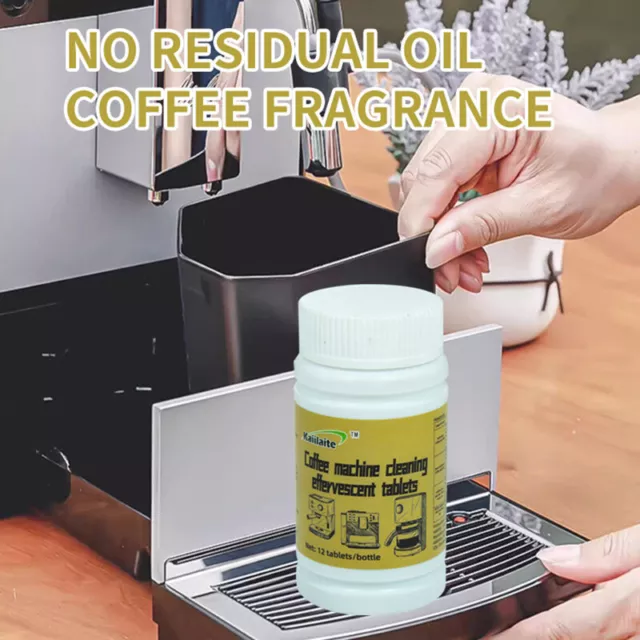 Espresso Coffee Machine Cleaning Tablet Effervescent Descaling Agent Accessor-wf