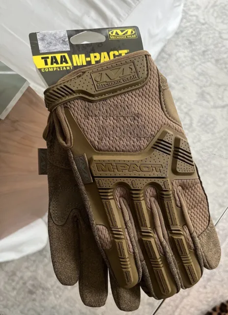 Mechanix Wear M-Pact Coyote Tactical Impact Resistant Gloves MPT-F72-010 Large