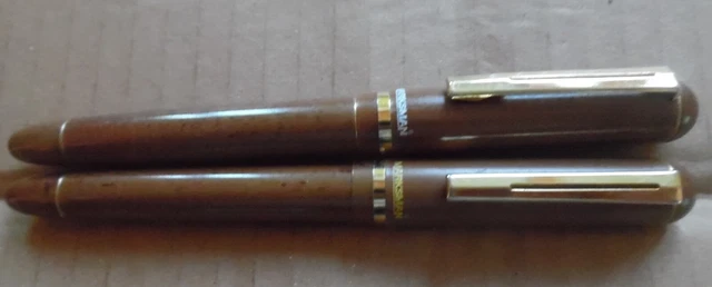 Stylo Plume Et Stylo à Bille Marksman - Lot D'occasion - Écriture Vintage