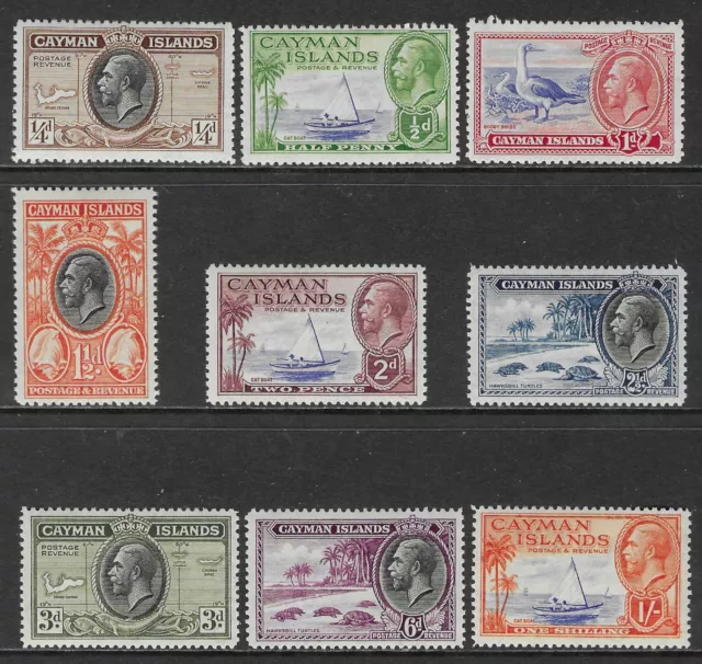 CAYMAN Is. 1935 SET TO 1/- LMH.  SG. 96 - 104.    (9026)