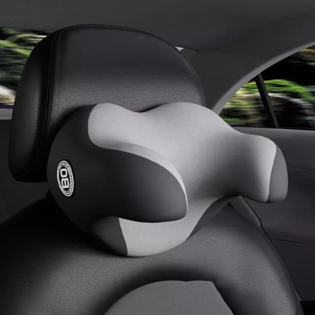 Car Seat Headrest Pad Memory Foam Pillow Auto Head Cushion Back Comfy Neck R1G3