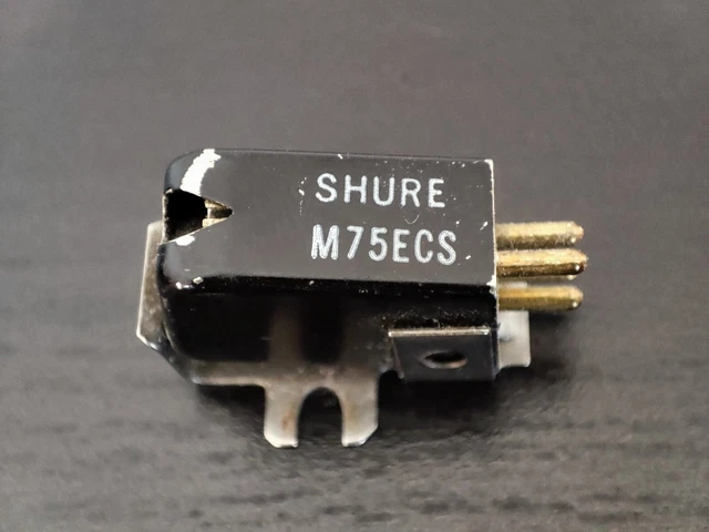 Cellule Phono Shure M75ECS, Occasion, Bon Fonctionnement, Manque Peinture