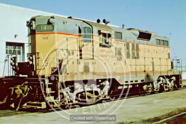 Original Anscochrome Union Pacific Railroad Gp9 # 148 California 1970'S