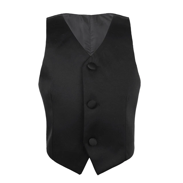 Gilet gilet TiaoBug bambini ragazzi festa giubbotto matrimonio gentiluomo giubbotto
