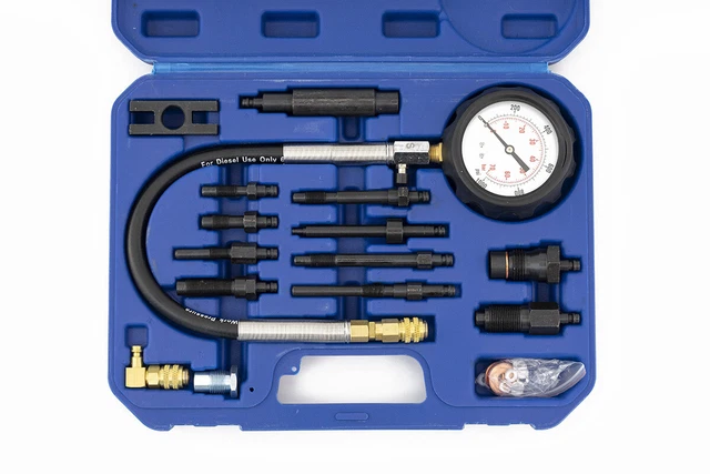 DIESEL ENGINE COMPRESSION Tester Set Direct & Indirect Injection ...