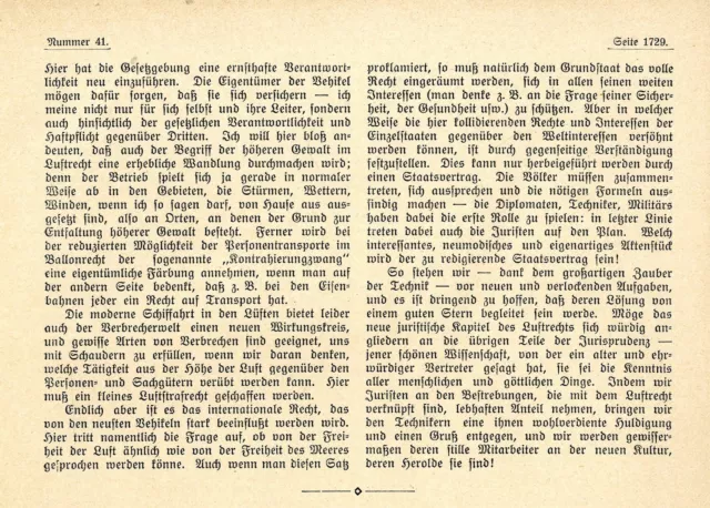 Prof.Dr.F. Meili Zürick Luftrecht in der modernen Schiffahrt in den Lüften 1909 3