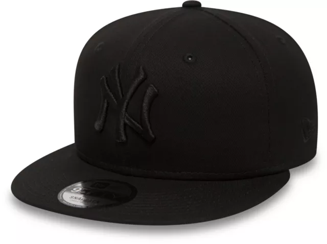 New York Yankees New Era 950 MLB Team All Black Snapback Baseball Cap