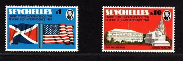 Seychelles 1976 Independance United States of America 200 Jahre USA Postfr. UMM