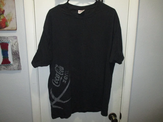 Coca Cola Zero NCAA Final Four 2011 Houston Black T-Shirt XL UCONN vs BUTLER