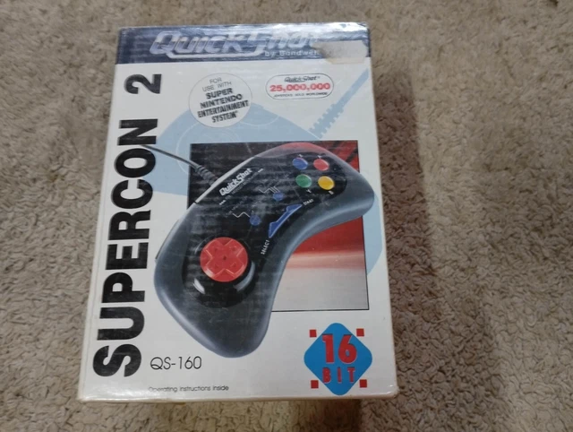 Pad joystick / super nintendo snes / quick shot / manette en à