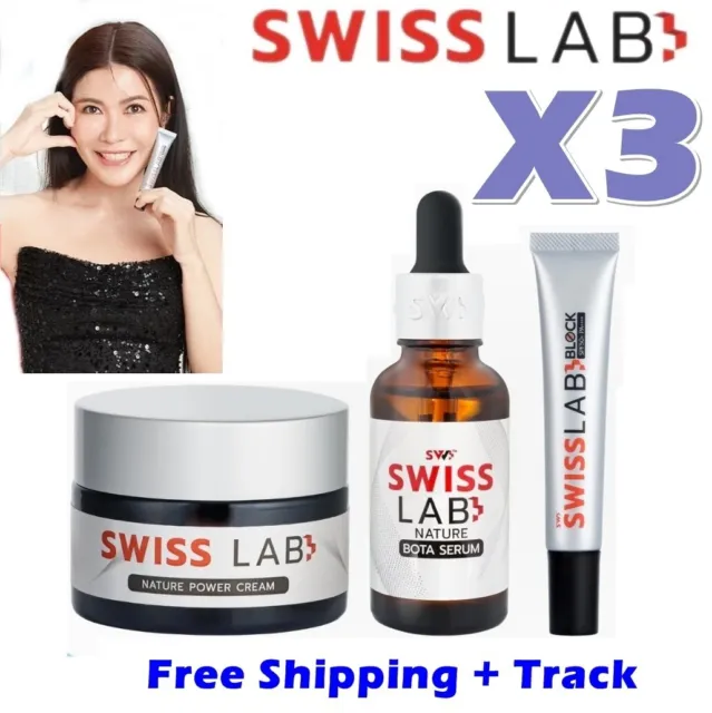 Set Swiss Lab Cream + Bota Serum + Sun Screen SPF50 Nourish  Smooth Skin