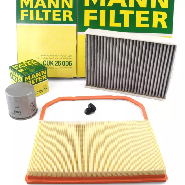Mann Filter Kit Ispezione Pacchetto Set Filtri per Seat Mii Skoda Citigo VW Up