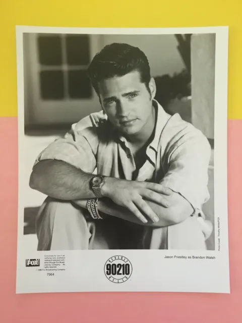 Jason Priestley 1996 Beverly Hills 90210 original vintage press headshot photo