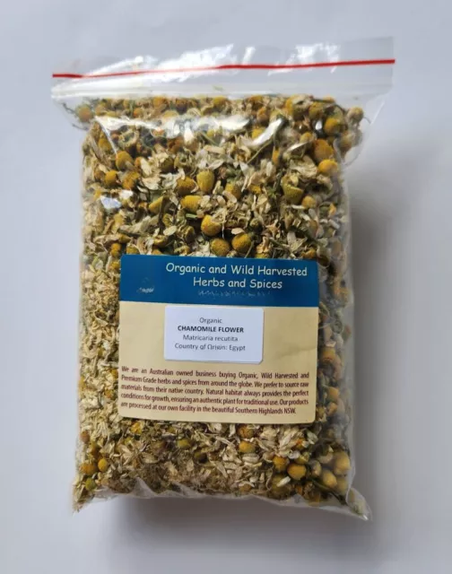 TISANE BIO FLEUR DE CAMOMILLE 250g Matricaria recutita Herbe séchée