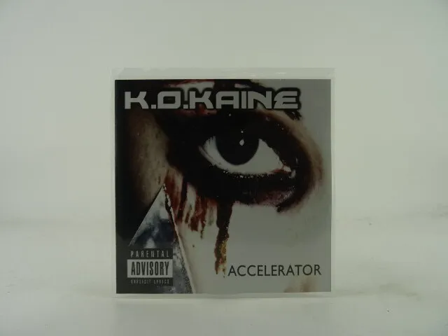 K.O.KAINE ACCELERATOR (C82) 7 Track CD Single Picture Sleeve CASKET MUSIC