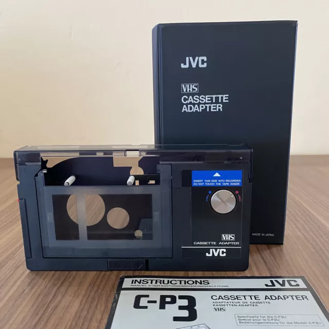 JVC CP-7U VHS-C to VHS Cassette Adapter 