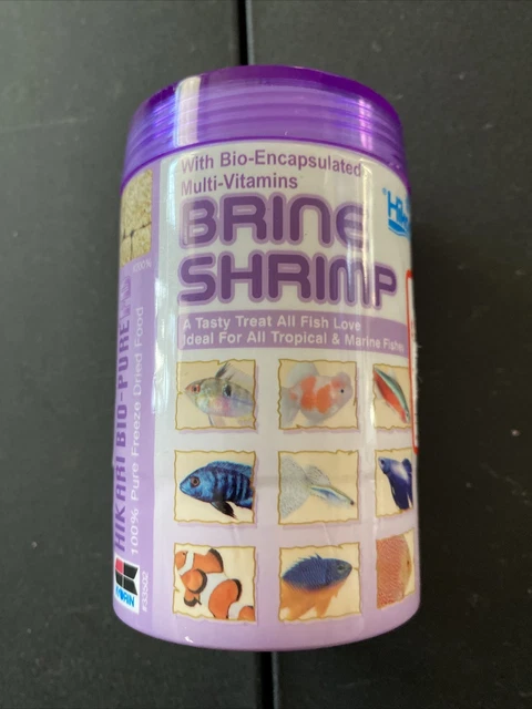Hikari Bio-Pure Freeze Dried Brine Shrimp Fish Food .42oz 5/25