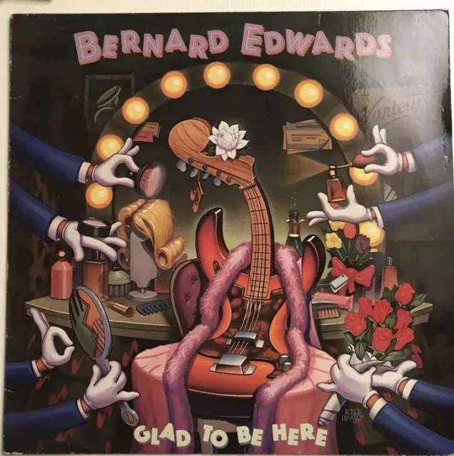 Bernard Edwards ‎– Glad To Be Here LP VINILE 33 Giri 1983 DISCO ELECTRONIC