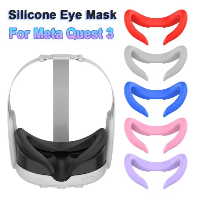 Lavable Masque pour les yeux Pad Silicone Coussin Visage