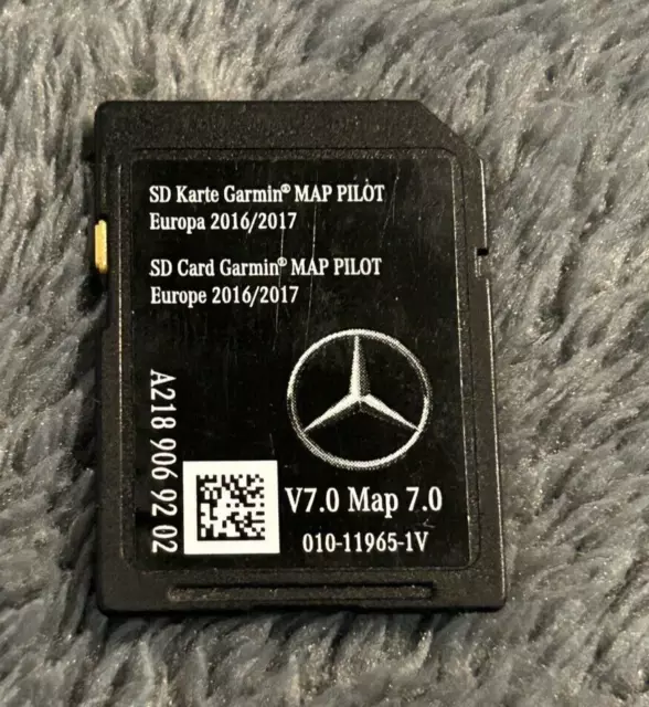 Carte Sd Gps Garmin Map Pilot Mercedes A2189069202 V7.0 Map 7.0 Europe 2016/2017