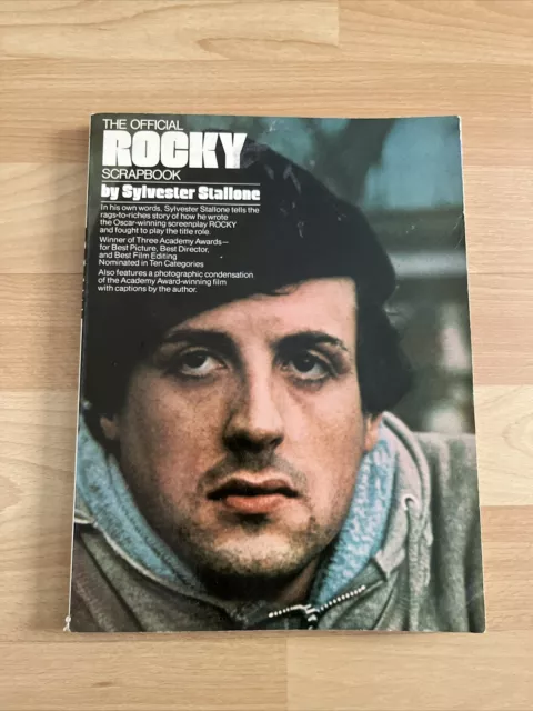 Rocky Balboa Sylvester Stallone Buch The Official Rocky Scrapbook 1976