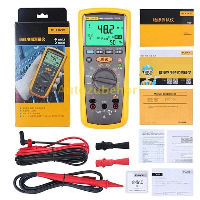 1PC FOR THE new FLUKE Insulation Resistance Tester F1508 475.08 PicClick