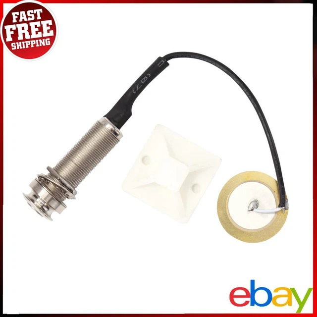 Pickup Piezo Alnicov Per Strumenti Musicali - Microfono A Contatto 3 In 1 Per Chitarra, Violino, Ukulele - Foto 8