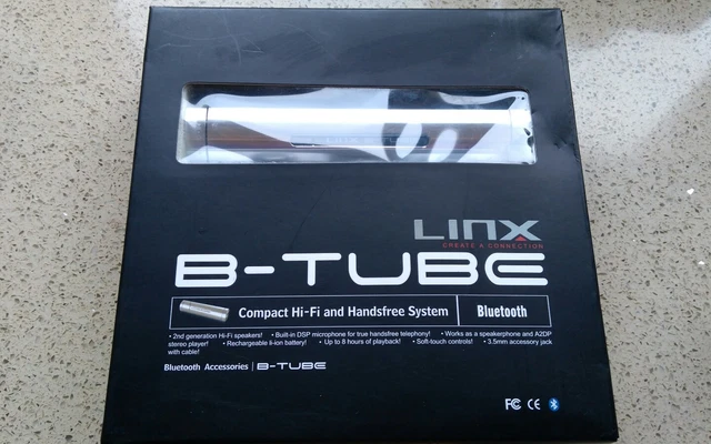 LINX B-TUBE BLUETOOTH Compact Hi-Fi Wireless Speaker in original ...