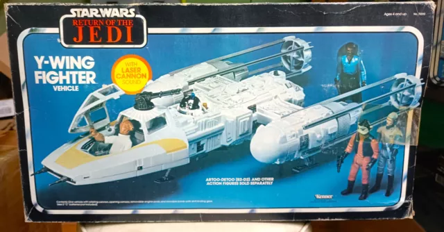 Vintage Star Wars ROTJ  Y-Wing Fighter MISB