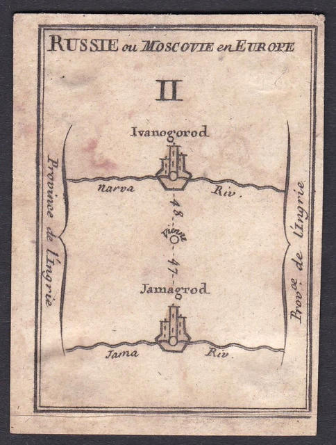 1780 Russia Russland Moscow playing card carte a jouer Spielkarte cards cartes