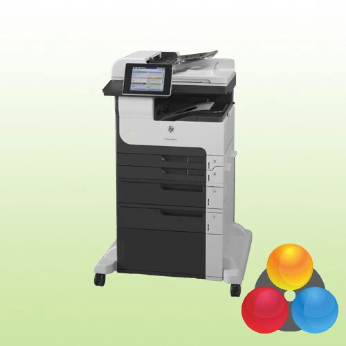 HP LaserJet Enterprise MFP M725f Kopierer Drucker Scanner Fax 572 Blatt gedruckt