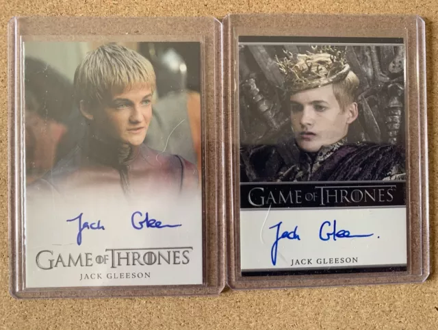 Game of Thrones Season 1 Jack Gleeson as Joffrey Full Bleed & Bordered Autograph